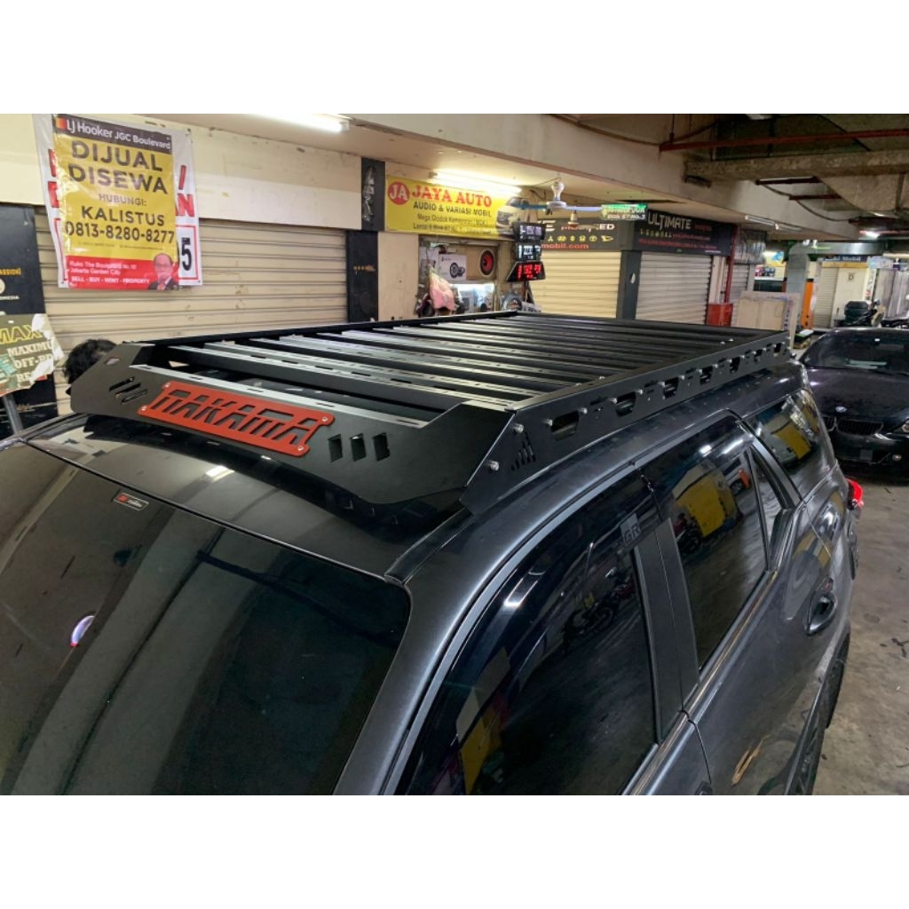 Roof rack fortuner vrz gr sport , pajero sport bagasi atap mobil.