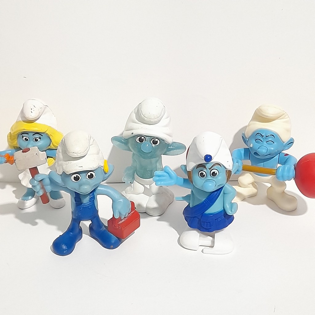 Mainan Karakter *Smurf* (Preloved)