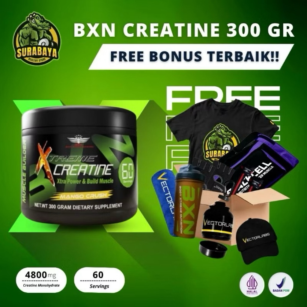 BXN Xtreme Creatine 300 Gram Creatine Monohydrate