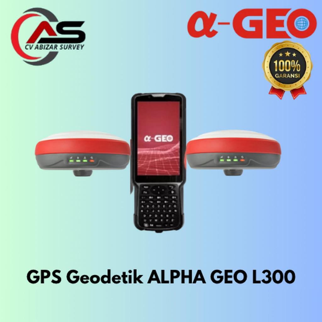 GPS Geodetik ALPHA GEO L300 bekas lengkap