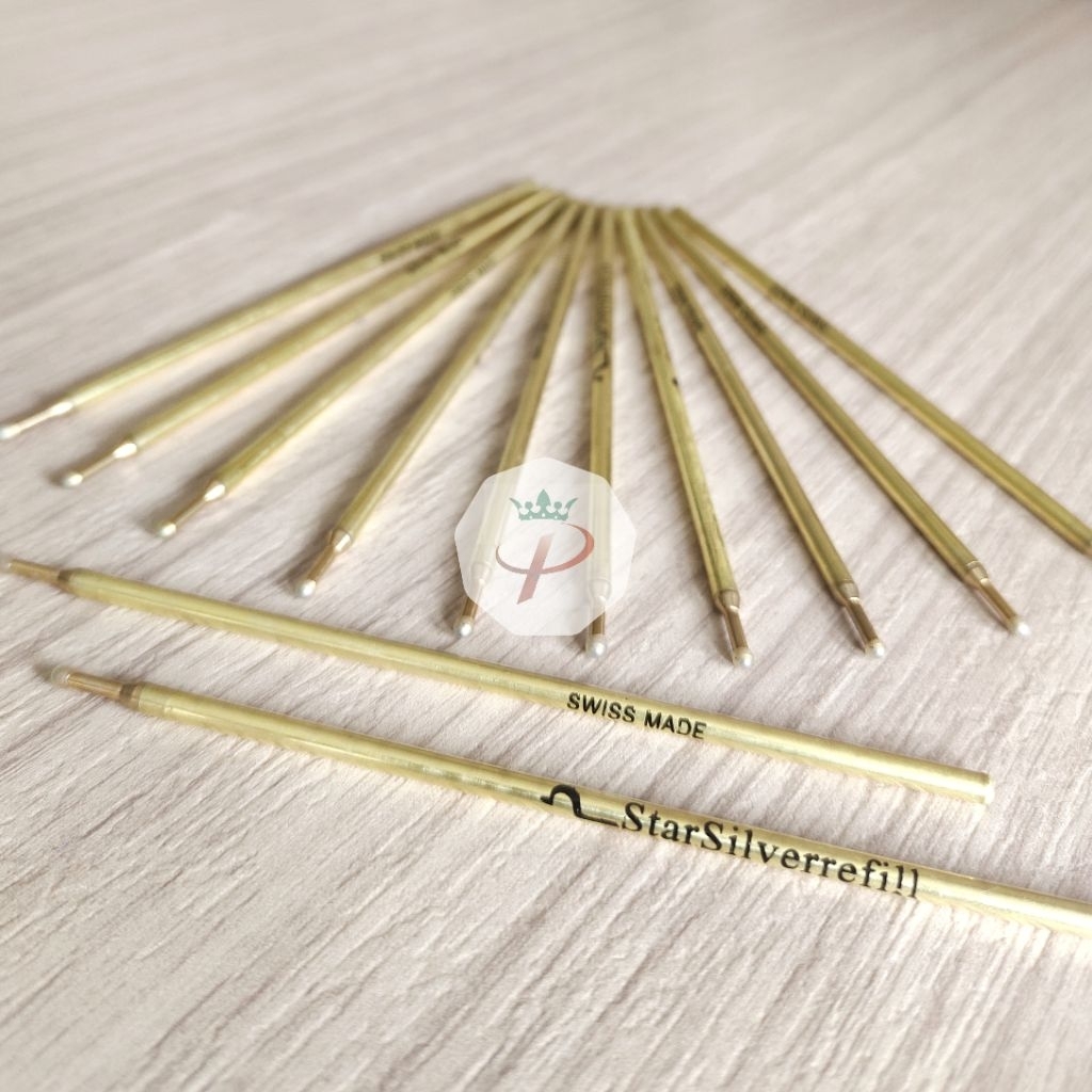 Pen Silver - Star Silver Refill (Pulpen Pola)