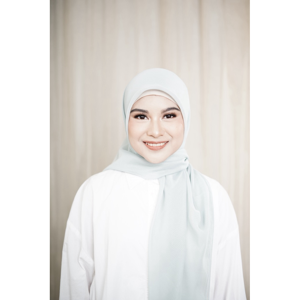 LAUDY - HIJAB PARIS JEPANG PREMIUM SEGI EMPAT - PISTACHIO