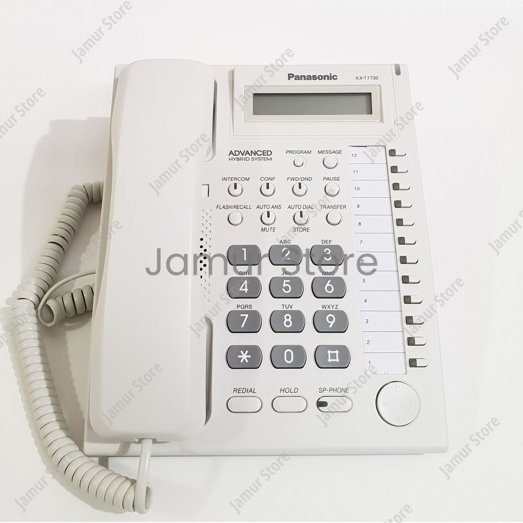 Panasonic KX-T7730 Keyphone PABX Telepon Kabel Panasonic KX-T7730X
