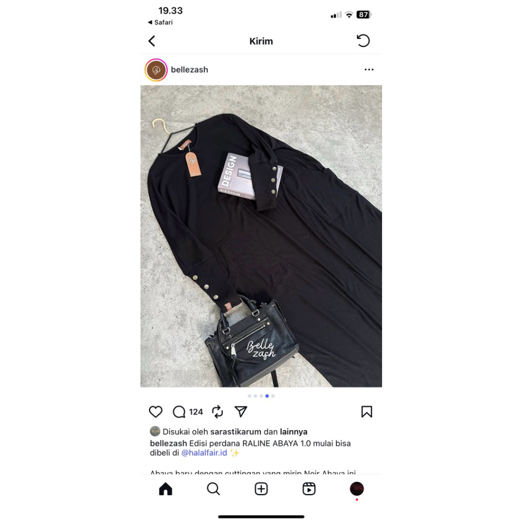 preloved raline dress bellezash