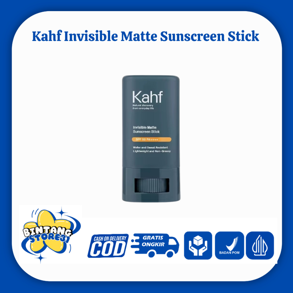 Kahf Invisible Matte Sunscreen Stick