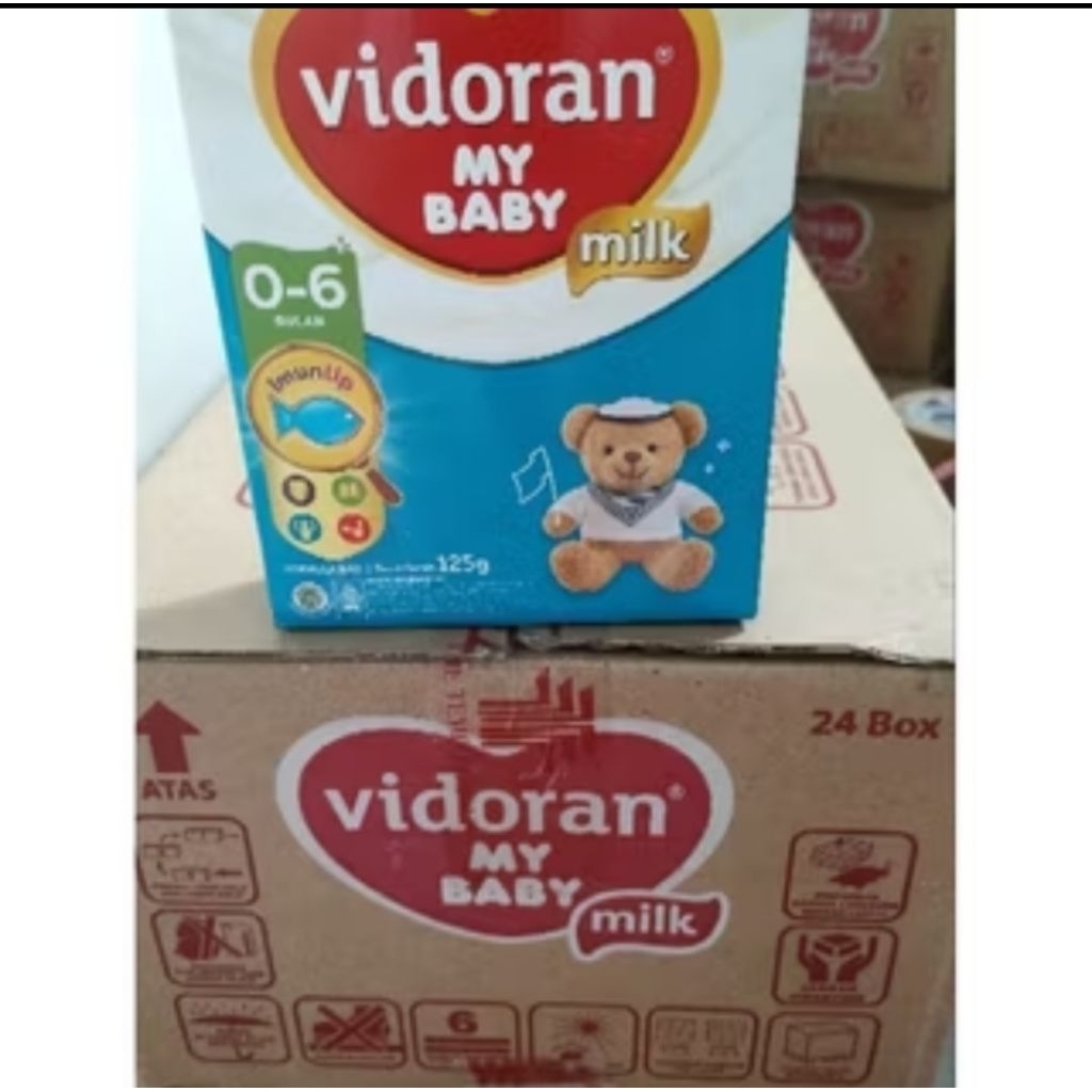 susu bayi vidoran usia 0-6 bulan 125 gr