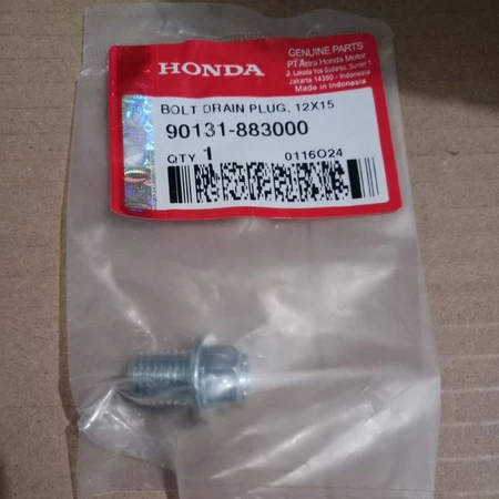 BAUT OLI 12 KODE 90131-883-000 BAUT OLI (MESIN SAJA) BEAT SCOOPY VARIO 110 FI VARIO 125 VARIO 150 PC