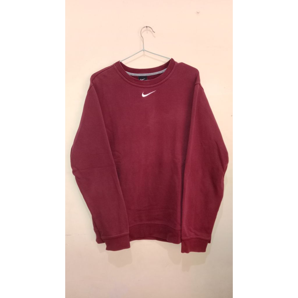 Crewneck Nike Original Maroon
