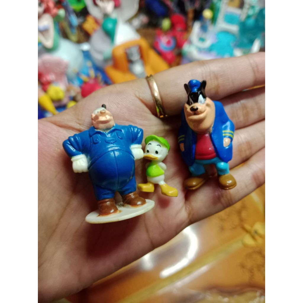 figure vintage pete disney, badza disney musuh paman gober & dewey ponakan donald duck disney