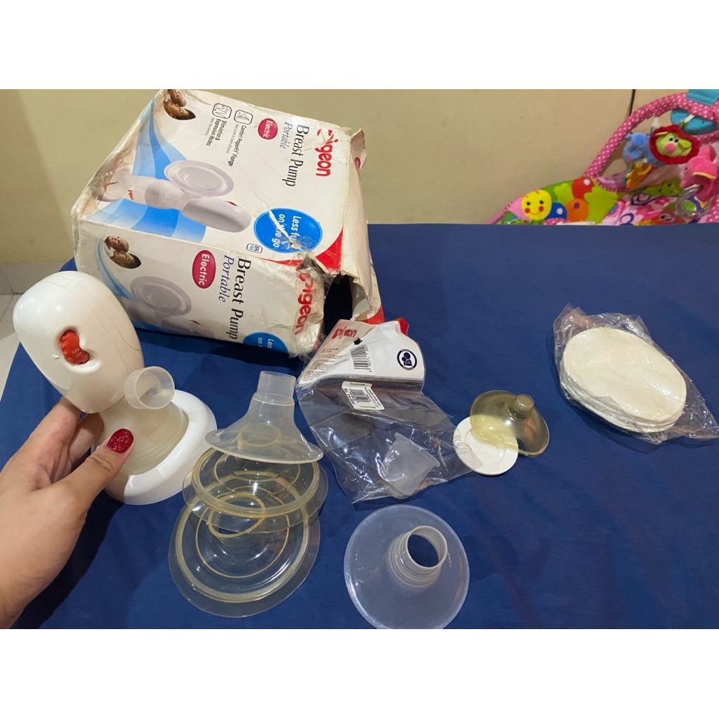 pompa asi elektrik merk pigeon