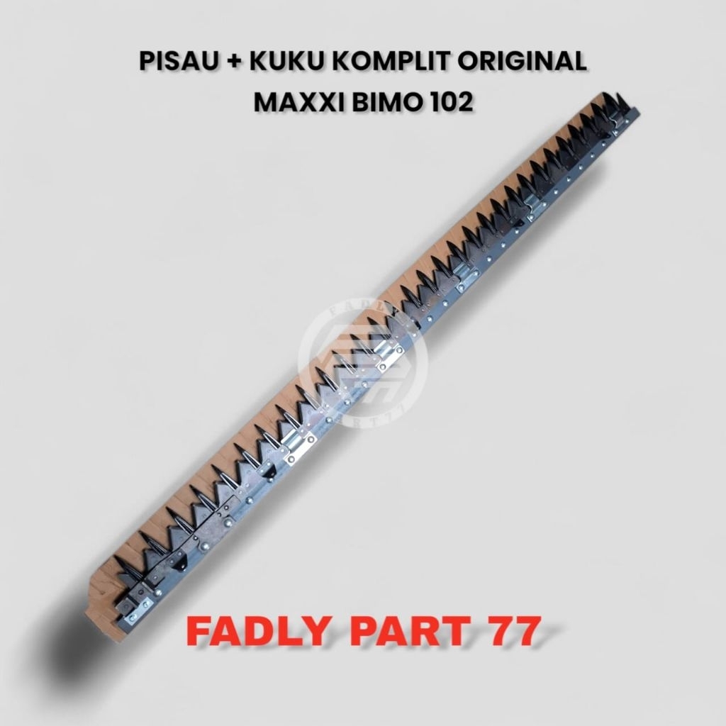 PISAU + KUKU KOMPLIT ORIGINAL MAXXI BIMO 102 COMBINE HARVESTER