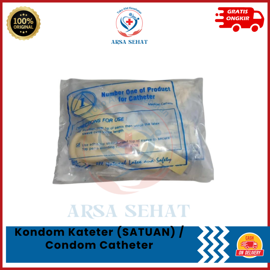 Kondom Kateter (SATUAN) / Condom Catheter/ Condom Cateter