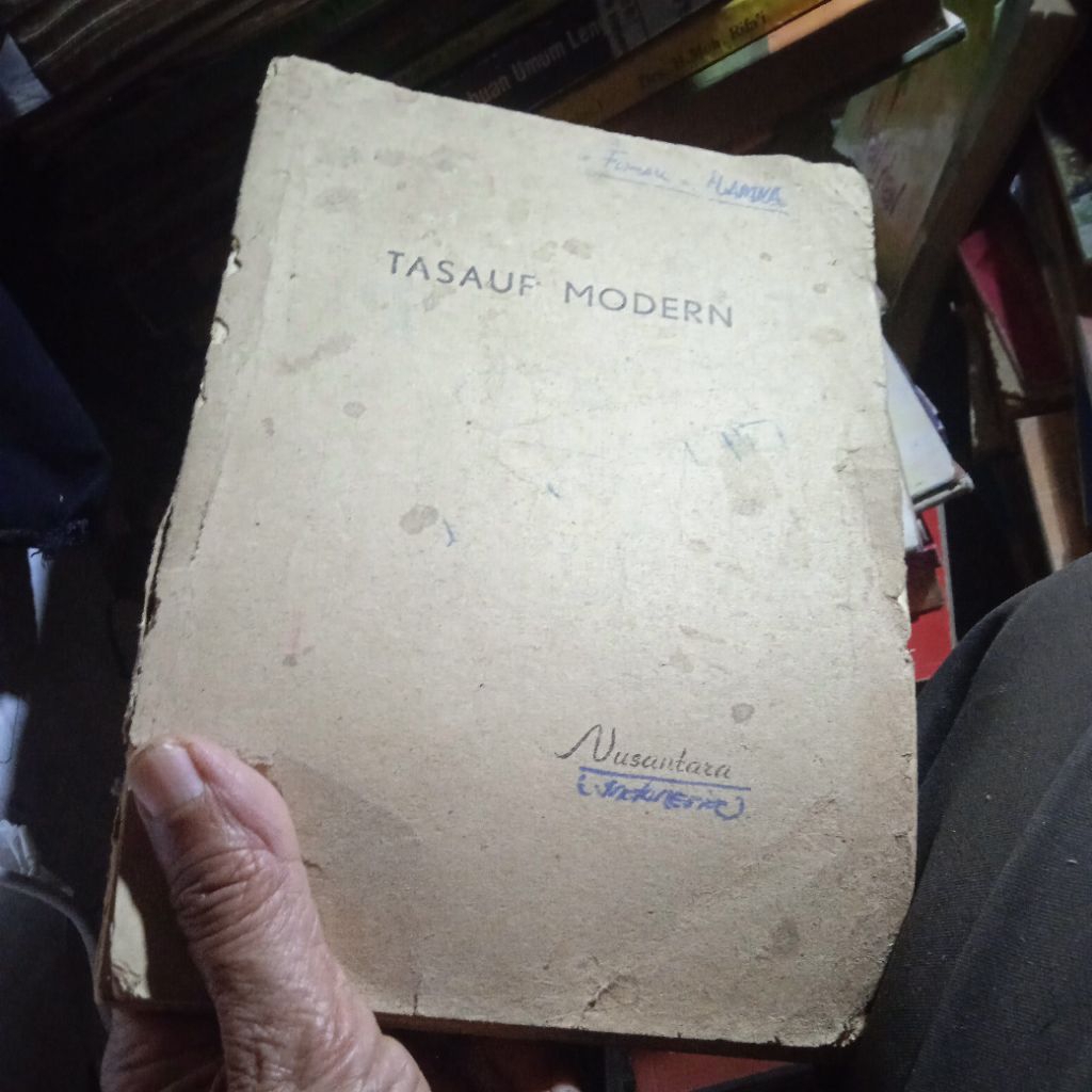 buku Hamka, Tasauf Modern, buku Edjaan lama tahun 1963