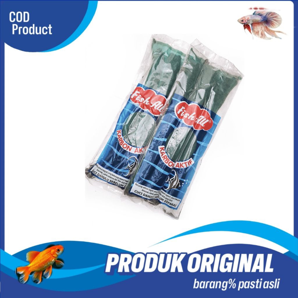 Filter Arang Aquarium Karbon Aktif Media Filter Aquarium Kolam