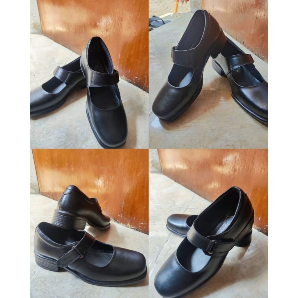 Sepatu Kulit Wanita Anak Anak Size 37 37 38 Sepatu Sekolah flats Pentopel Anak SMP SMA
