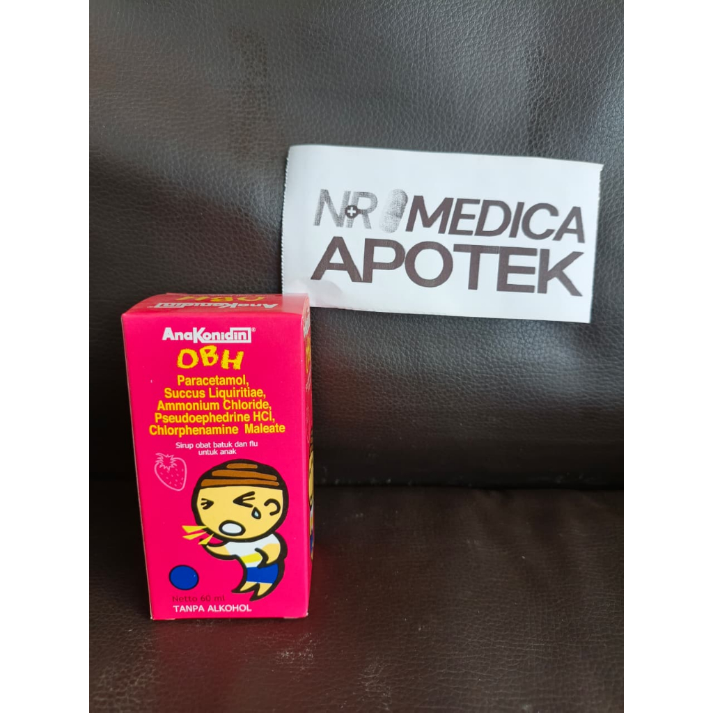 Anakonidin OBH Sirup 60ml / Obat Batuk Flu Demam Anak
