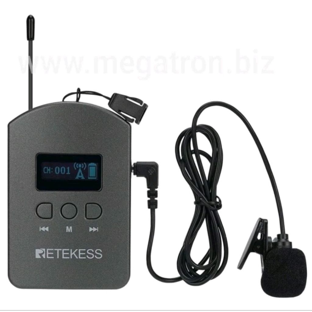 Audio Transmitter RETEKESS TT112 - Wireless Tour Guide System