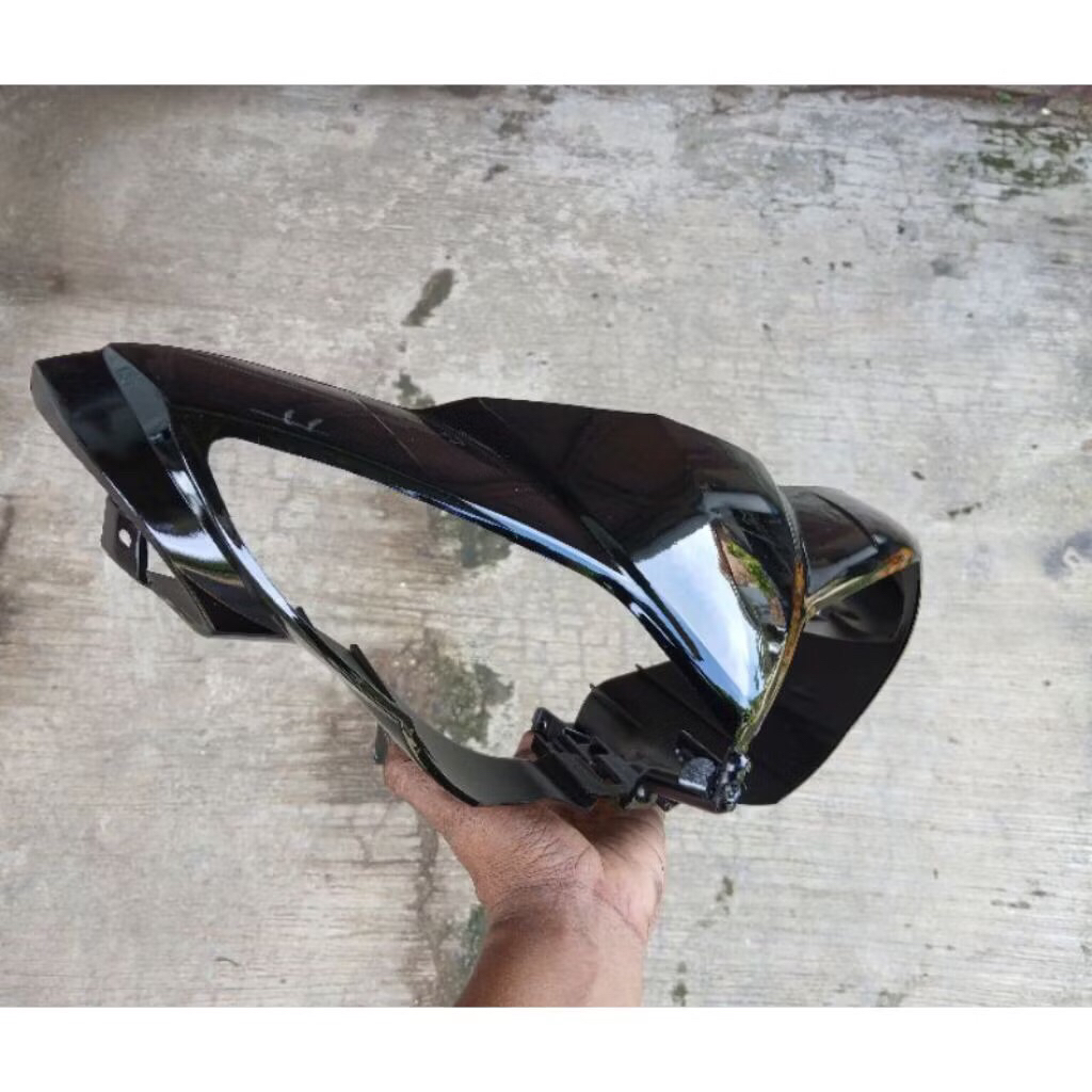 Batok Totok Lampu Depan Yamaha Jupiter Z New Burhan Beluk Warna Hitam ori abs