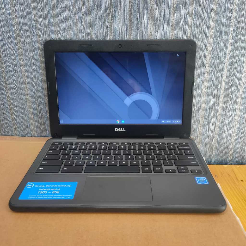 Laptop Sekolah Dell Chromebook 3100, (OS Chrome), Super Slim, Ringan, Mulus, Seri Baru, S.Dop