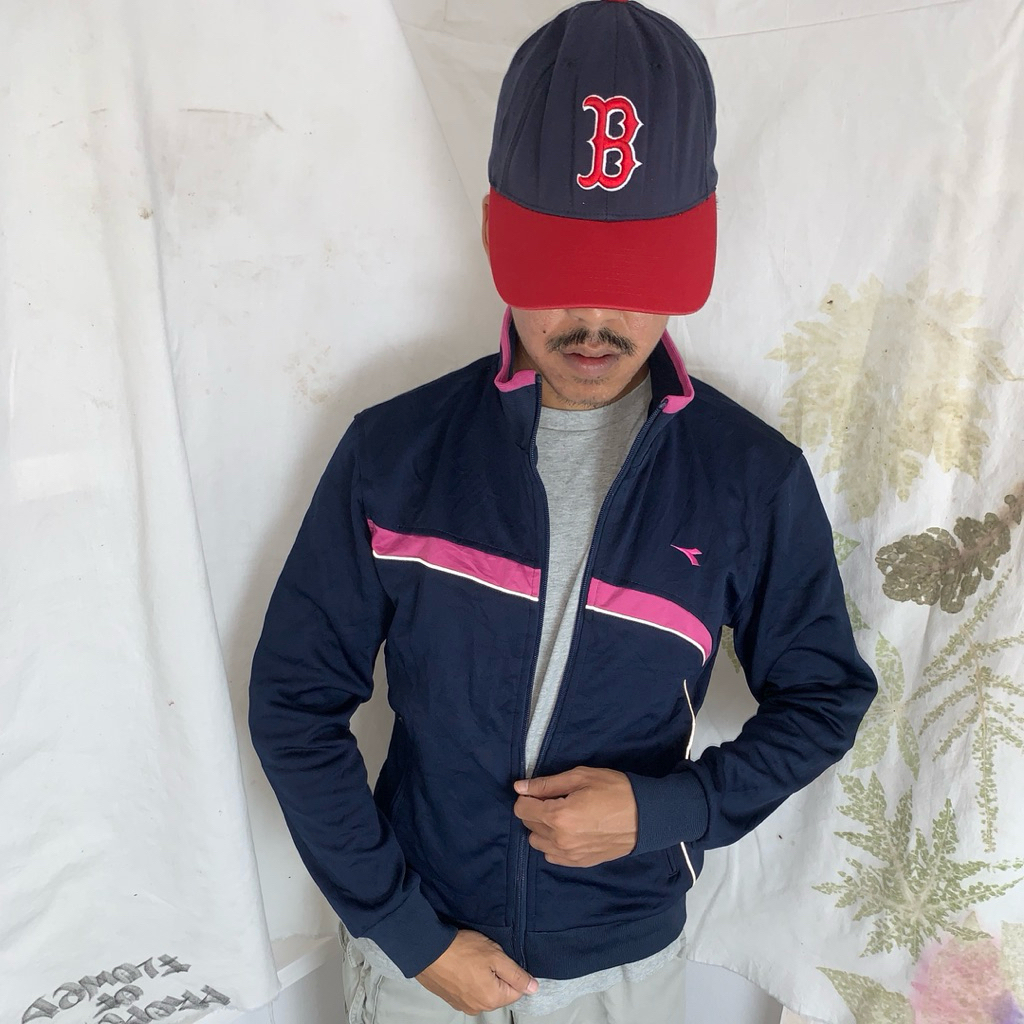DIADORA TRACKTOP JACKET OLAHRAGA RUNNING JOGING