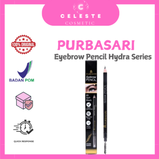 PURBASARI | Eyebrow Pencil Hydra Series - Pensil Alis