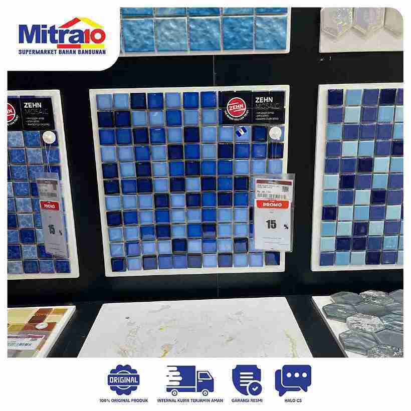 Glass Mosaic VK008 30x30 cm - Zehn