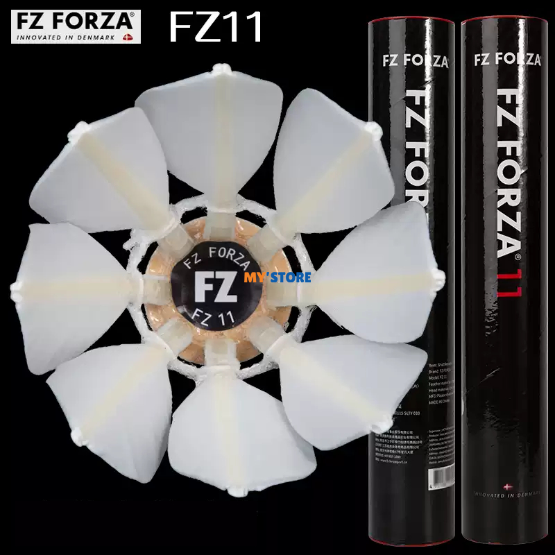 Shuttlecock Badminton 8 Bulu FZ Forza FZ11 FZ 11 Bulu Angsa Goose Feather