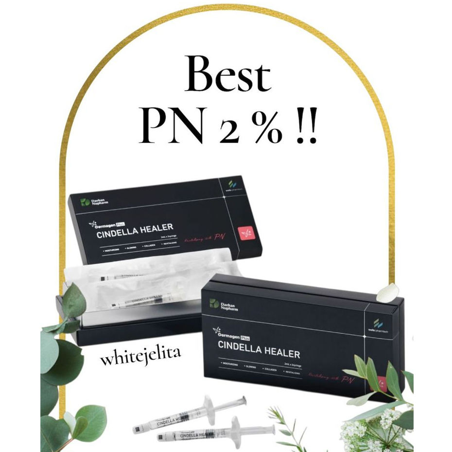 PASTI ORI  CINDELLA HEALER PN 2% Rejuran Mirror Must Try Skinbooster Glowing 