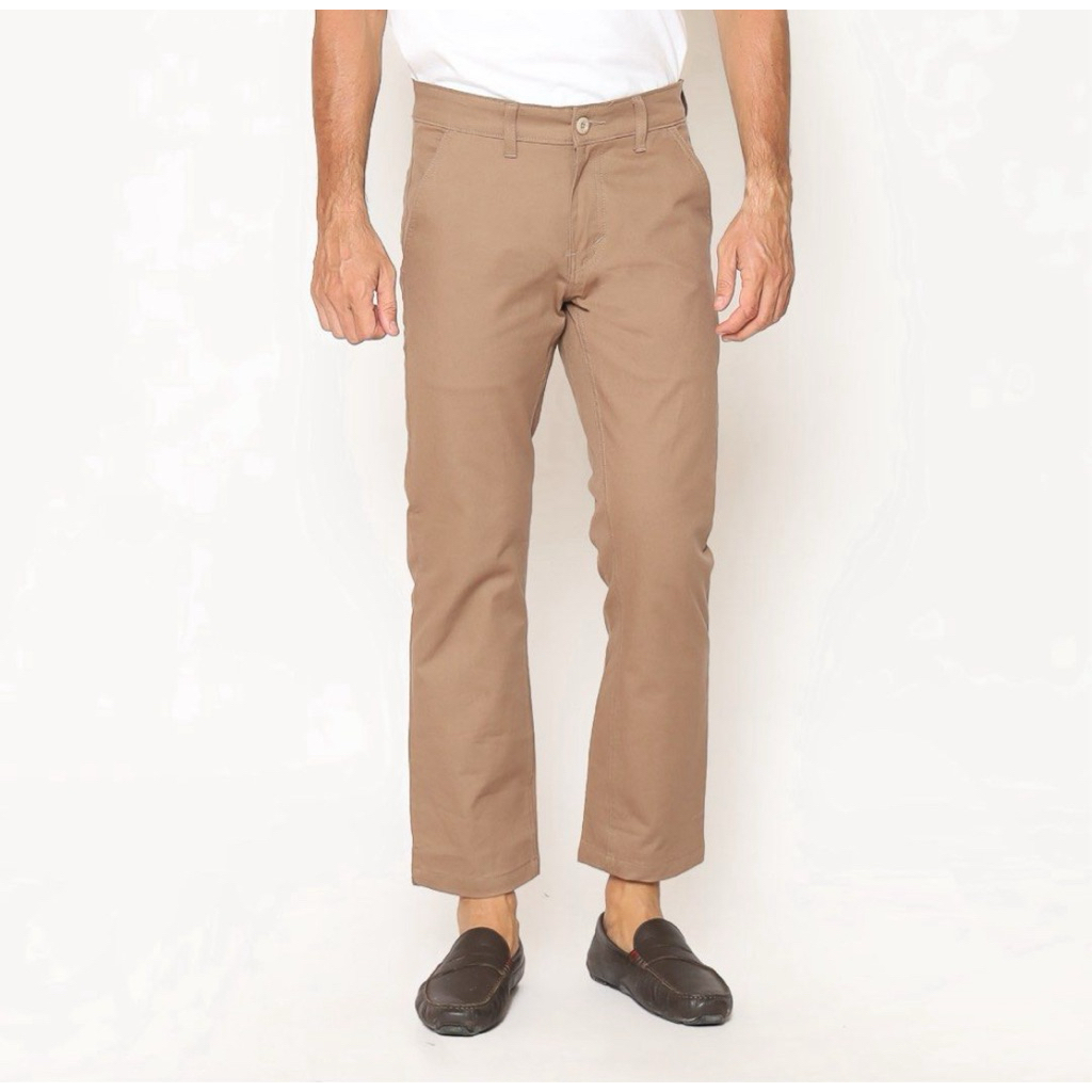 Heaven Lights Men Chino Sirwal - Khaki