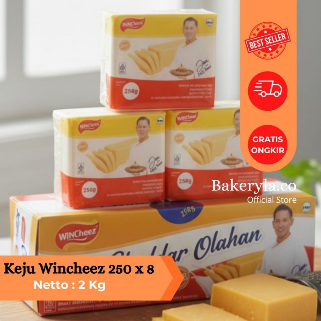 KEJU WINCHEEZ 2KG | KEJU WINCHEEZ 1 SLOP ISI 8X250GR | EXP. OKT 2026