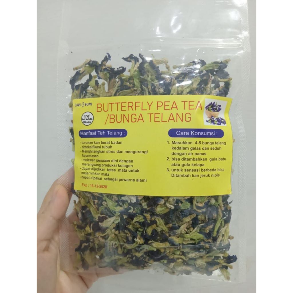 BUNGA TELANG KERING PREMIUM