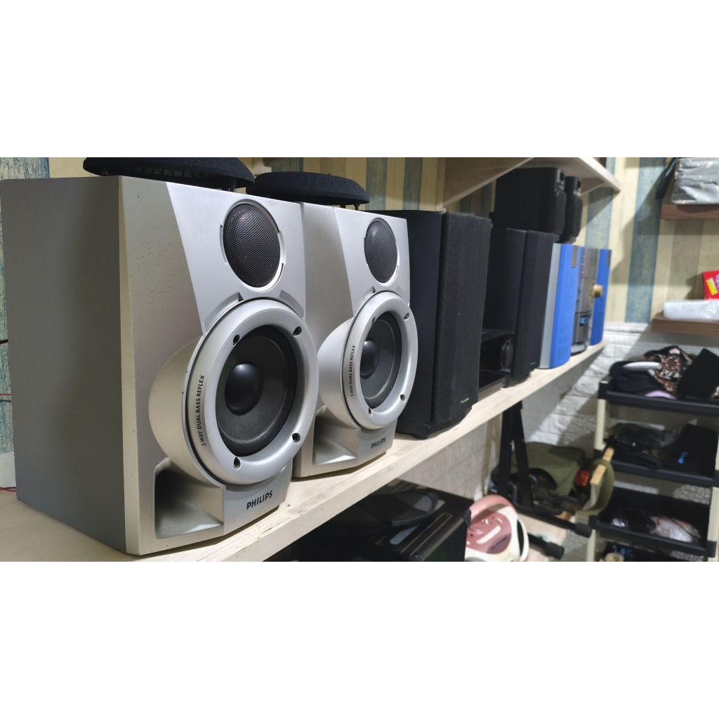 SPEAKER PASIF PHILIPS FWV39 5INCH BOOKSELF