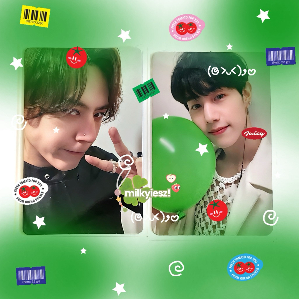 GOT7 PHOTOCARD PC MARK TUAN YUGYEOM LAST PIECE WINTER HEPTAGON