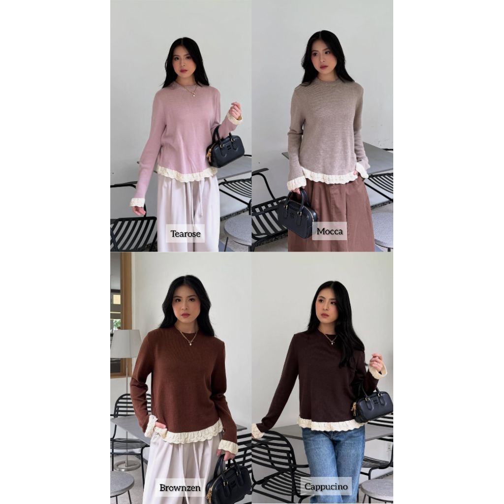 SEIRA SWEATER | GG INNER KNIT GONEGANI