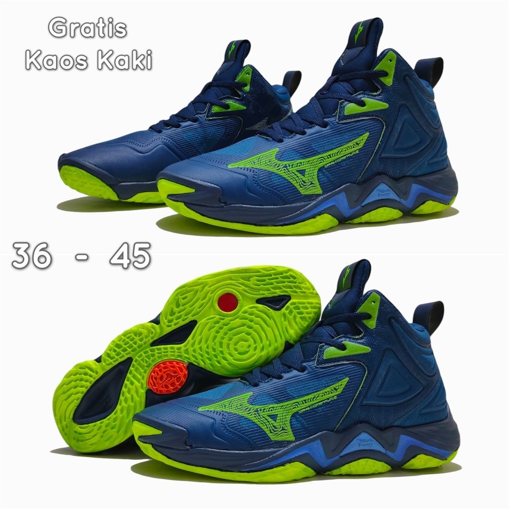 Mizuno Momentum Mid - Sepatu Volly Mizuno Wave Voltage - Sepatu Mizuno Wave Lightning Z5