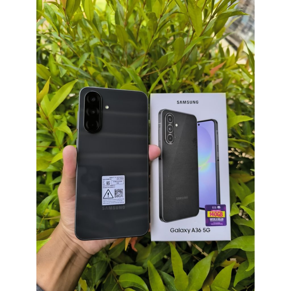 SAMSUNG A36 5G FULLSET SECOND