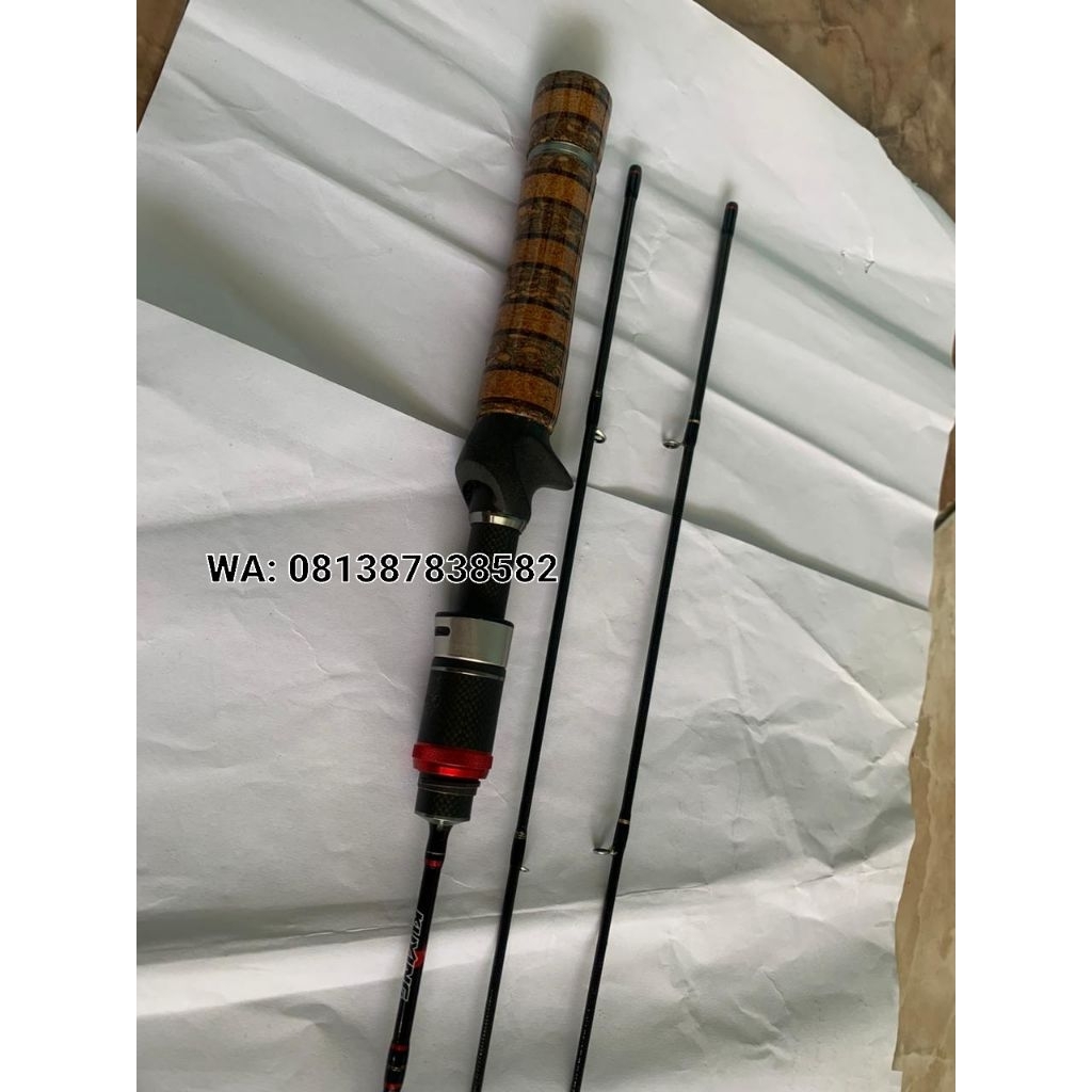 Rod joran BC kuying teton 522SUL 3lb + top cadangan ori
