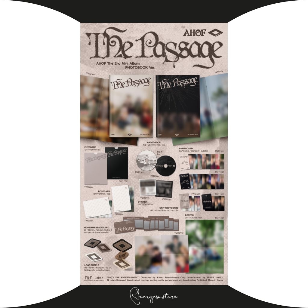 AHOF - THE PASSAGE (PHOTOBOOK VER)