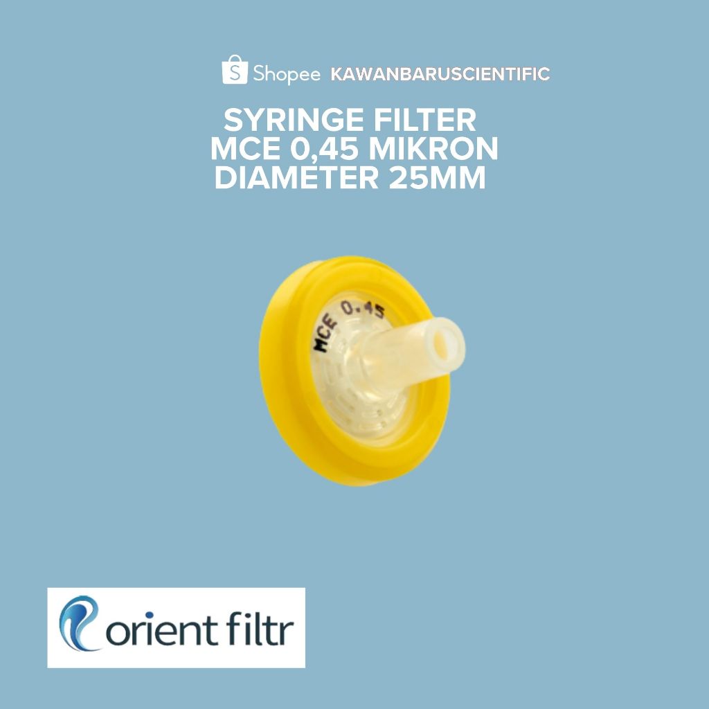 Syringe Filter Syring Gasing MCE 0.45 mikron 25mm
