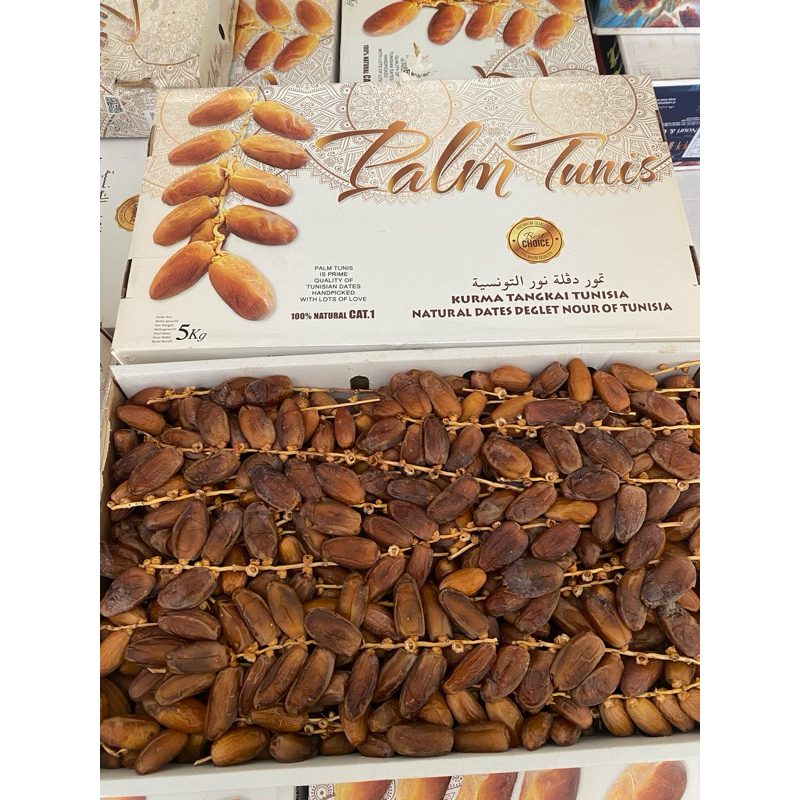 Kurma Tunisia Tangkai Kurma Tangkai 1kg