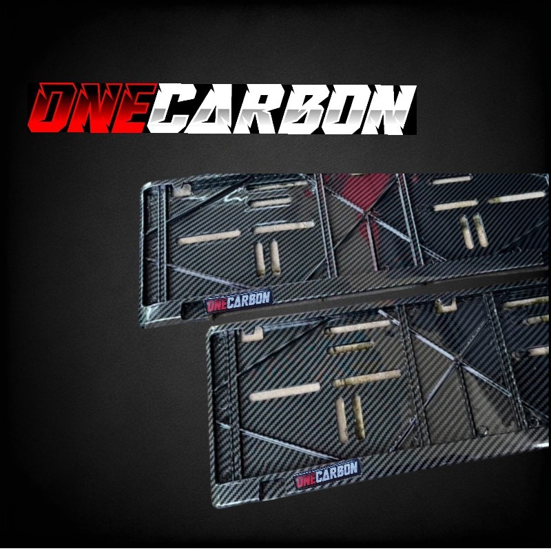 DUDUKAN PLAT MOBIL CARBON HITAM GLOSY dudukan plat nomor mobil carbon plat nomor mobil carbon akseso