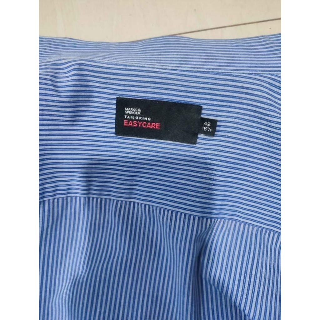 preloved kemeja mark and spencer