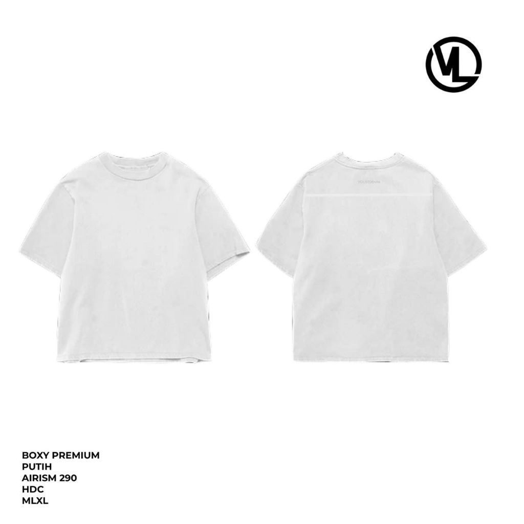 kaos oblong boxy volist Apparel original