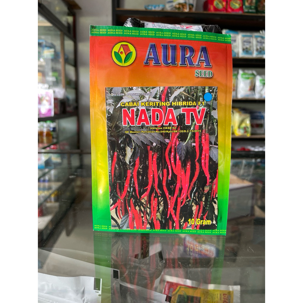 BENIH CABAI KERITING HIBRIDA NADA TV 10 GRAM