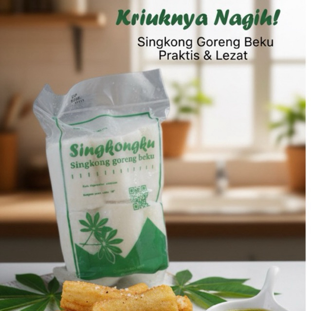 Singkongku Frozen Food (Singkong keju frozen)