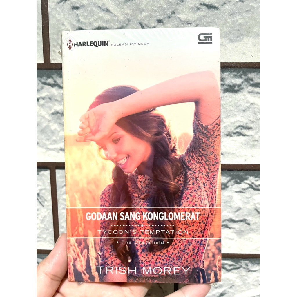 Buku Romansa Novel Godaan sang Konglomerat original