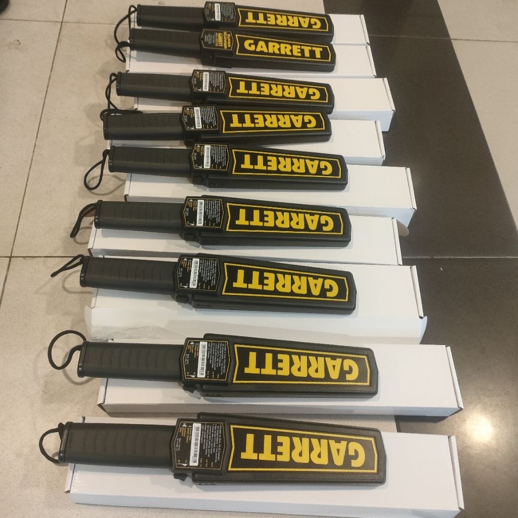 GARRETT Scanner Metal Detector Peralatan Security