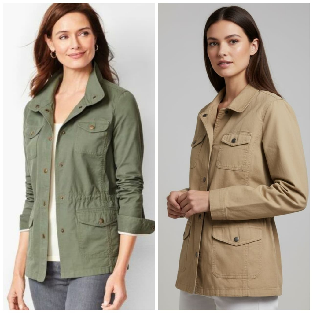 Jacket Talbots Utility Casual Jackets