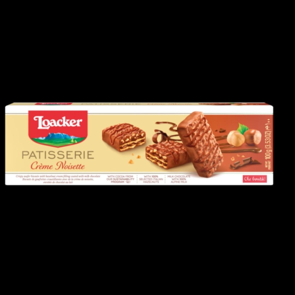 Loacker Patisserie Creme Noisette 100 gram