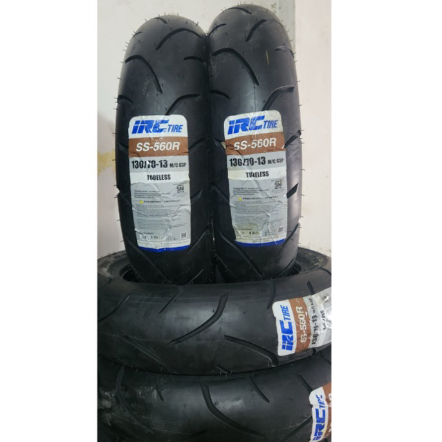 BAN LUAR IRC TUBELESS 130/70-13 SS-560R - BAN BELAKANG NMAX